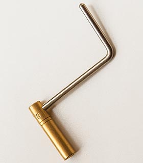 Kurbelschlüssel für Wanduhren - Gr. 6; 3,75 mm