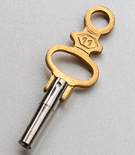 Schlüssel&nbsp;für&nbsp;Taschenuhren <>Größe&nbsp;11&nbsp;-&nbsp;1,00&nbsp;mm<>