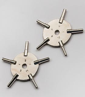 Universalschlüssel-Set - Stern-Schlüssel - Multischlüssel für&nbsp;Taschenuhren